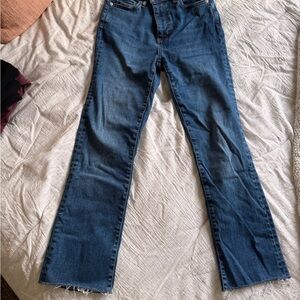 Frame Denim Dark Blue Flare Jeans